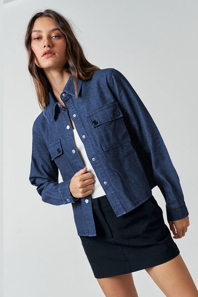 Devin Denim Shirt Jacket