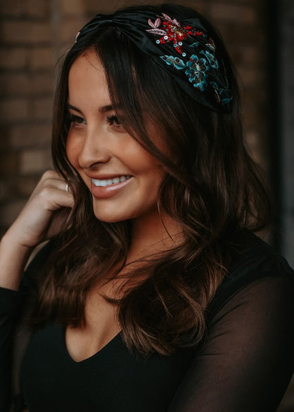 Black Decorative Headband