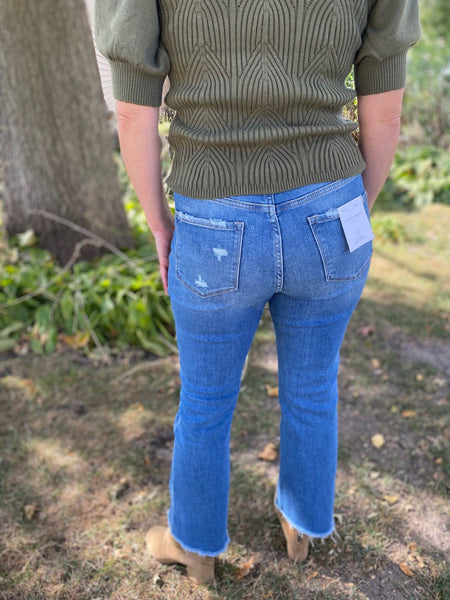 Dance Floor Flying Monkey Flare Jean