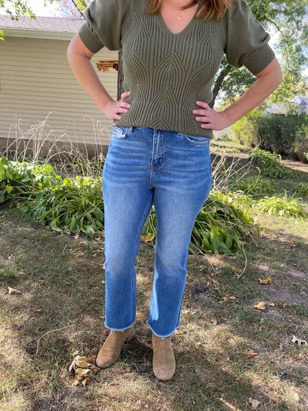 Dance Floor Flying Monkey Flare Jean