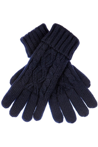 These CC knit cable gloves are fully lined. They are even touch screen capable!