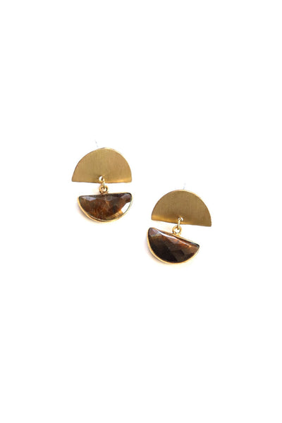Tiger Eye Earrings