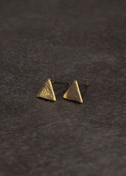 Triangle Stud Earrings