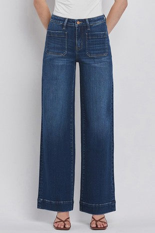 High Rise Trouser Jeans