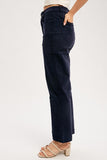 Classic cords blended with stretch equals a perfect pair of pants! Featuring a stunning midnight blue color with a straight leg ankle fit. You'll love these pants!  Product Features:  97% Cotton, 3% Spandex Corduroy pant with stretch  Straight ankle length Classic 5 pockets Button and hidden zipper closure Belt loops Model is 5'8