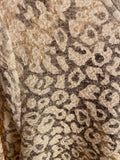 Textured Leopard Print Tee